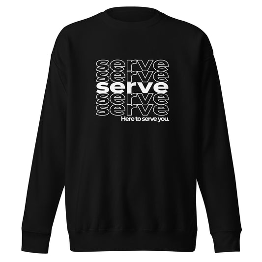 Serve - Repeat - Crew Neck