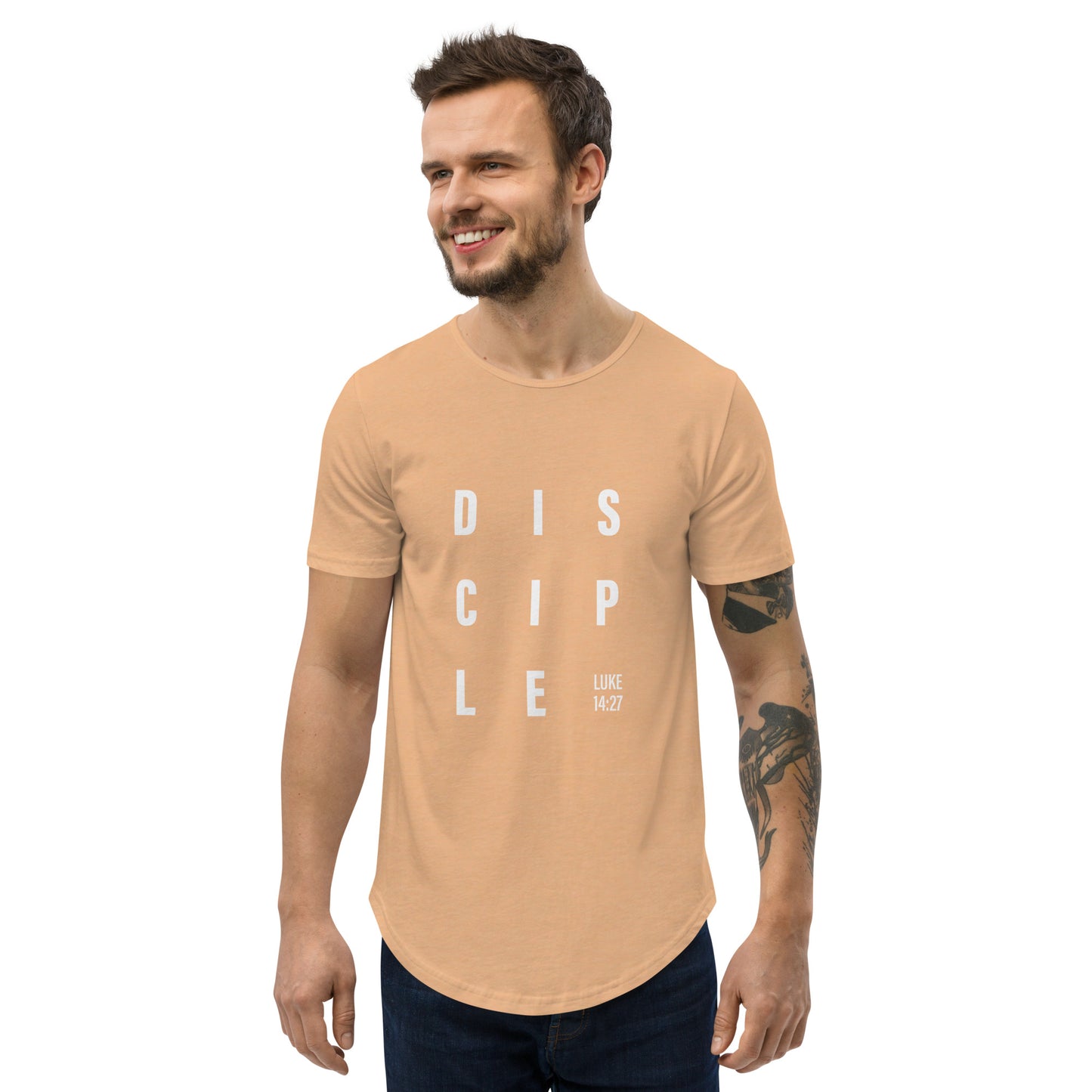 Disciple - Men's Curved T-Shirt